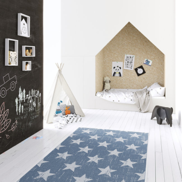 Vloerkleed Buiten Miami Creme Denim