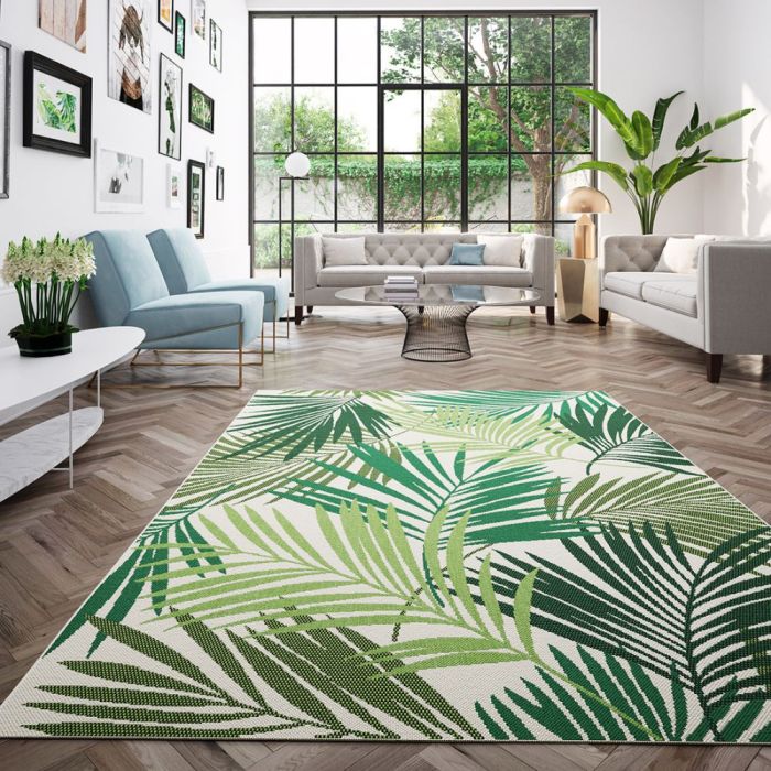 Vloerkleed Buiten Kopenhagen Groen main product photo