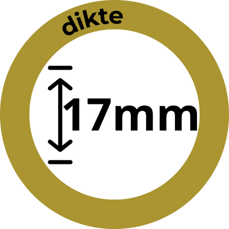 17 mm dikke deurmat