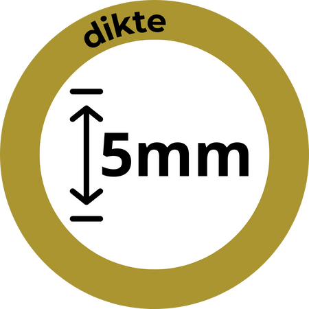 5 mm dik