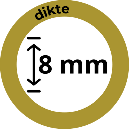 8 mm dikke schoonloopmat